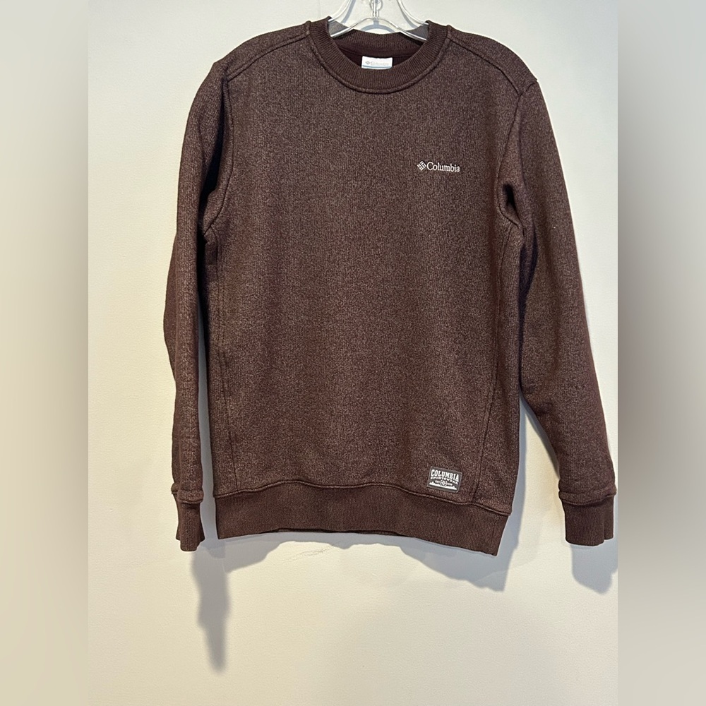 Columbia Men's Chocolate Crewneck Sweater
